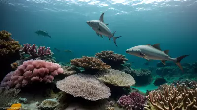 Marine Life Amidst Ecosystem Wonders at the Zoo