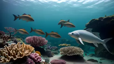 Marine Life Amidst Ecosystem Wonders at the Zoo