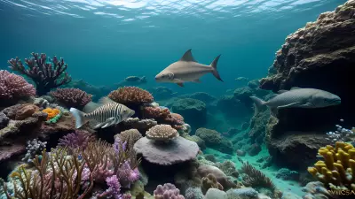 Marine Life Amidst Ecosystem Wonders at the Zoo