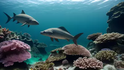 Marine Life Amidst Ecosystem Wonders at the Zoo