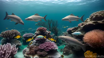 Marine Life Amidst Ecosystem Wonders at the Zoo