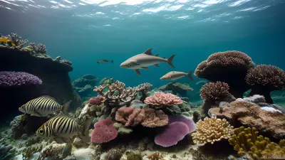 Marine Life Amidst Ecosystem Wonders at the Zoo