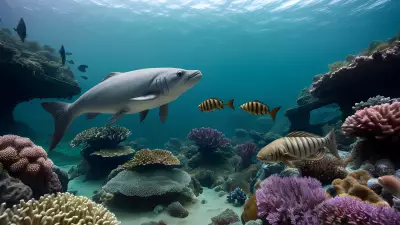 Marine Life Amidst Ecosystem Wonders at the Zoo