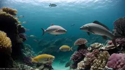 Marine Life Amidst Ecosystem Wonders at the Zoo