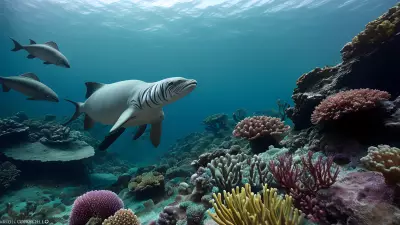 Marine Life Amidst Ecosystem Wonders at the Zoo