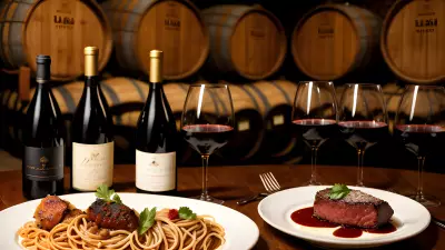 Savoring the Perfect Pairings Food Photography in a Wine Cellar