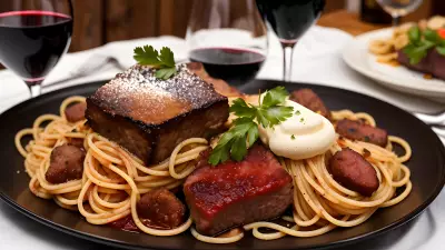 Savoring the Perfect Pairings Food Photography in a Wine Cellar