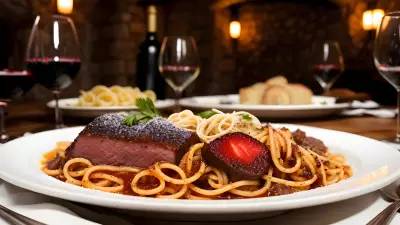 Savoring the Perfect Pairings Food Photography in a Wine Cellar
