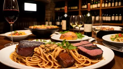 Savoring the Perfect Pairings Food Photography in a Wine Cellar