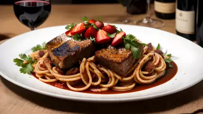 Savoring the Perfect Pairings Food Photography in a Wine Cellar