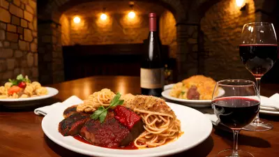 Savoring the Perfect Pairings Food Photography in a Wine Cellar