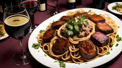 Savoring the Perfect Pairings Food Photography in a Wine Cellar