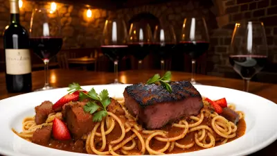 Savoring the Perfect Pairings Food Photography in a Wine Cellar