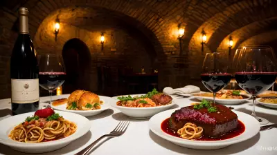 Savoring the Perfect Pairings Food Photography in a Wine Cellar
