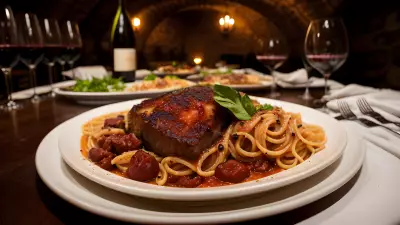 Savoring the Perfect Pairings Food Photography in a Wine Cellar