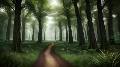 Illusionary Meadow A Forest of Mystical Creatures