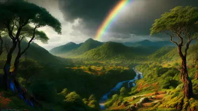 The Enchanted Rainbow Valley