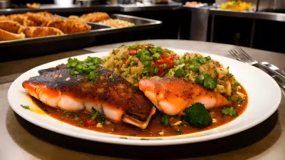 City Fusion Capturing the Vibrant Tastes of Urban Seafood Dishes