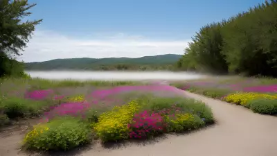 Vivid Scenes of the Ocean Full of Energy and Embracing the Colorful Mist Enable Wanderers to Dance Trip hop without Worrying about Reality