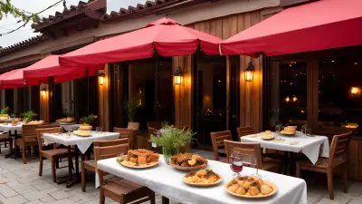 Delicious Outdoor Pastries for a Relaxed Dining Experience