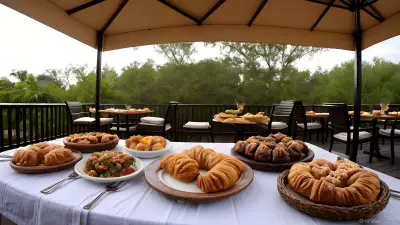 Delicious Outdoor Pastries for a Relaxed Dining Experience