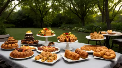 Delicious Outdoor Pastries for a Relaxed Dining Experience