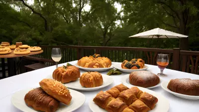 Delicious Outdoor Pastries for a Relaxed Dining Experience