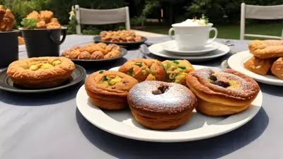 Delicious Outdoor Pastries for a Relaxed Dining Experience