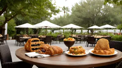 Delicious Outdoor Pastries for a Relaxed Dining Experience