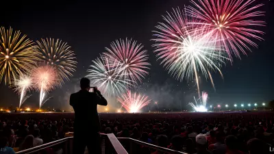 The Student of Love Capturing Fireworks Through My Lens