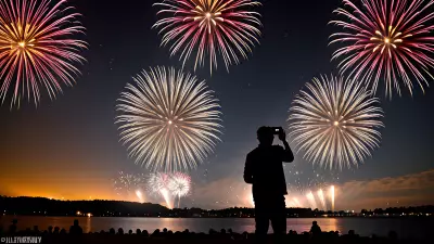The Student of Love Capturing Fireworks Through My Lens