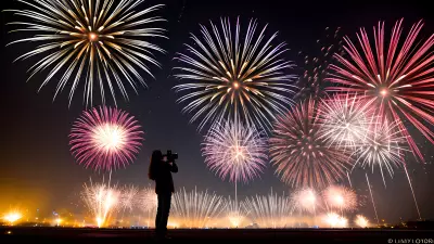 The Student of Love Capturing Fireworks Through My Lens