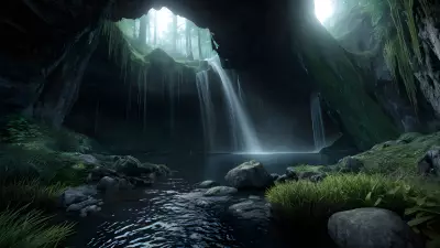 The Haunted Waterfall Mysteries Below