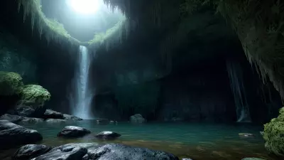 The Haunted Waterfall Mysteries Below