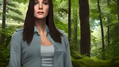 Belonging in the Secluded Forest Celebrity Portrait Inspired by Noah Bradley