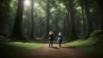 Enchanted Labyrinth Minotaur and Dryads