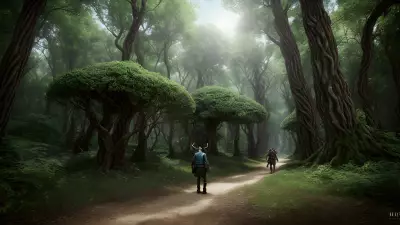 Enchanted Labyrinth Minotaur and Dryads