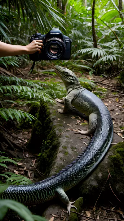 Devouring the Rule of Thirds A Jungle Adventure captured by Nobuyoshi Araki