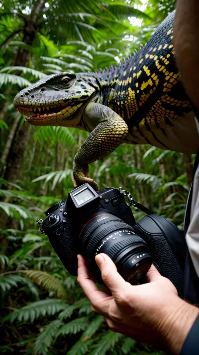 Devouring the Rule of Thirds A Jungle Adventure captured by Nobuyoshi Araki