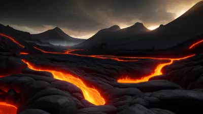 Infernal Quest Journey through a Lava River