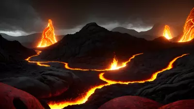 Infernal Quest Journey through a Lava River