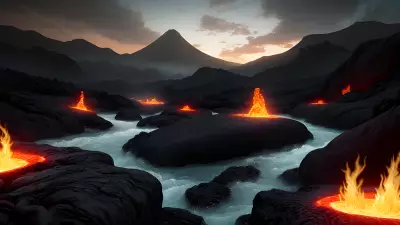Infernal Quest Journey through a Lava River