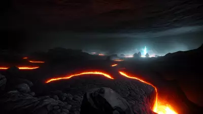 Infernal Quest Journey through a Lava River