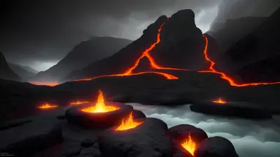 Infernal Quest Journey through a Lava River