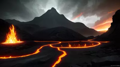 Infernal Quest Journey through a Lava River