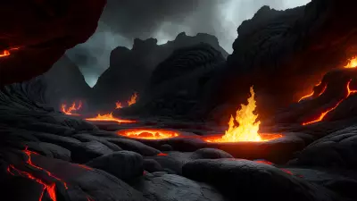 Infernal Quest Journey through a Lava River