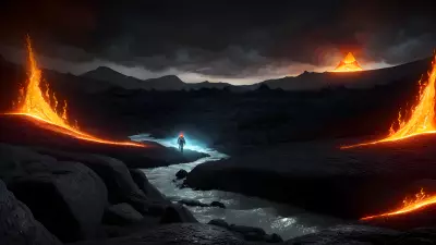 Infernal Quest Journey through a Lava River