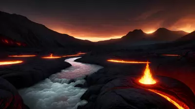 Infernal Quest Journey through a Lava River