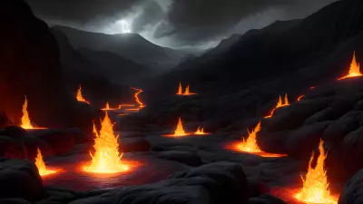 Infernal Quest Journey through a Lava River