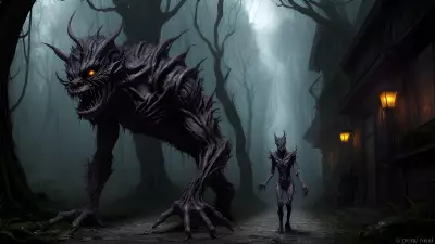 The Dark Woodwalker A Creature Kept Hidden